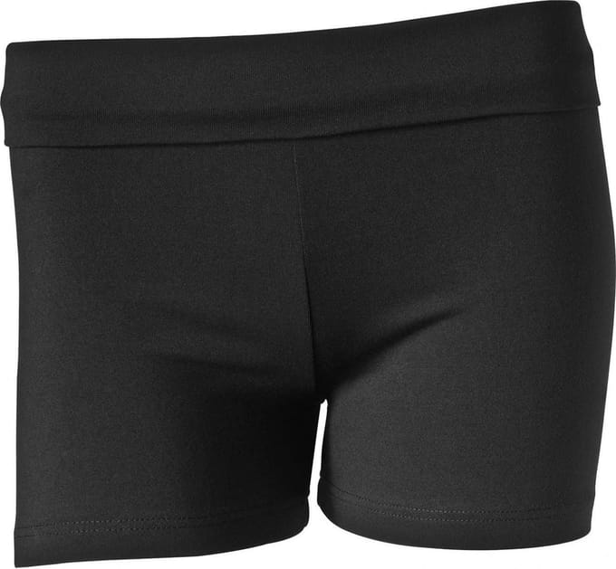 Papillon Hotpants Flip-over Sportshort Zwart Maat M