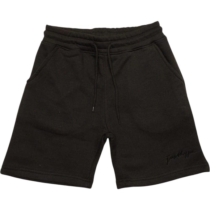 Hype Oversized Sweat Shorts Kinderen/Kinderen (Zwart)