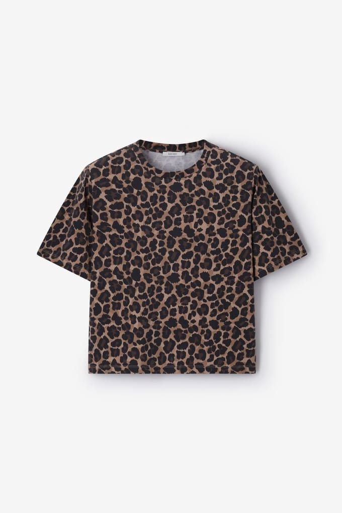 Sissy-Boy - Bruin leopard T-shirt