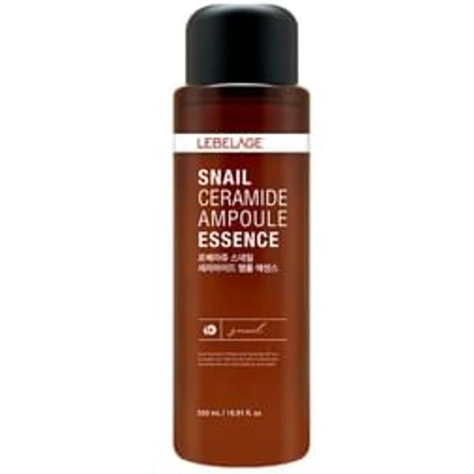 LEBELAGE - Snail Ceramide Ampoule Essence 2026 Version - 500ml