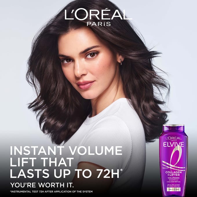 L'Oréal Paris Elvive Collagen Lifter Volumising 2-Step Bundle