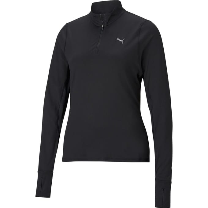 PUMA - Maat S Run Favorite 1/4 Zip Sporttrui Dames