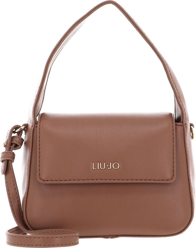 LIU JO Handtas Schoudertas Caliwen Hobo Bag Teddy Lichtbruin