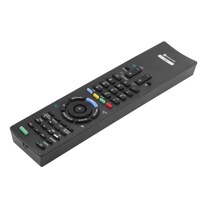 Télécommande de remplacement pour téléviseur Sony RMED044 blanc