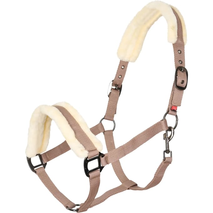 Imperial Riding - Halster Classic Fur - Cappuccino - Maat Pony