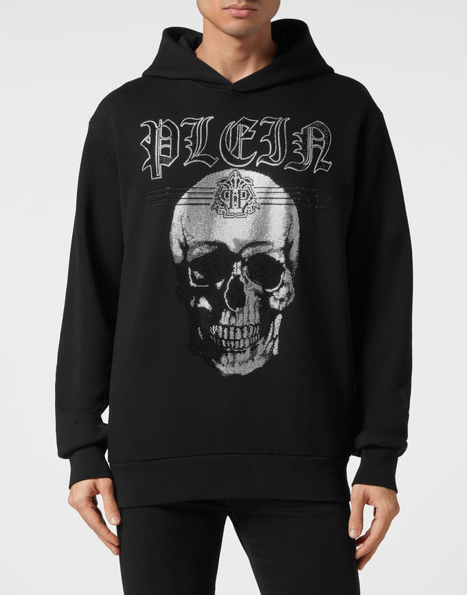 Sweatshirt Met Capuchon Skull