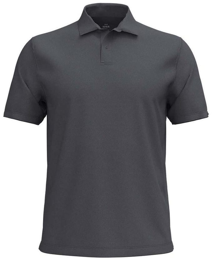 Under Armour Golf Tee To Green Korte Mouw Poloshirt Grijs L Man
