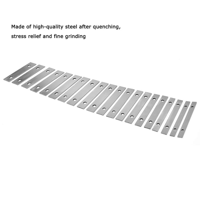 10 paar Parallelle Blokken Verstelbaar 0.0005 Nauwkeurigheid 18 inch Stalen Parallelle Set