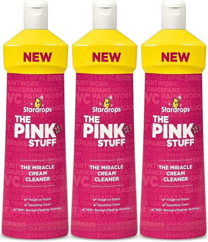 Stardrops The Pink Stuff Cream Cleaner - 3 Pack