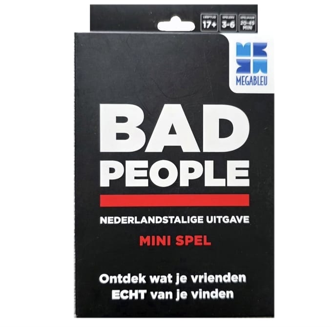 Megableu - Bad People MINISPEL/REISSPEL - Kaartspel - Partyspel