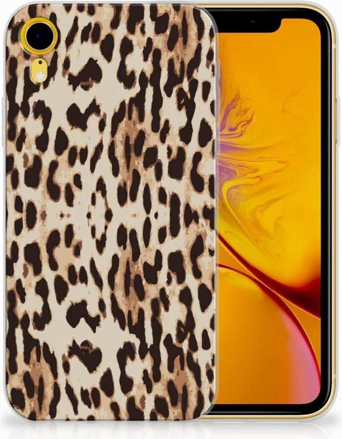 Apple iPhone Xr TPU Hoesje Leopard