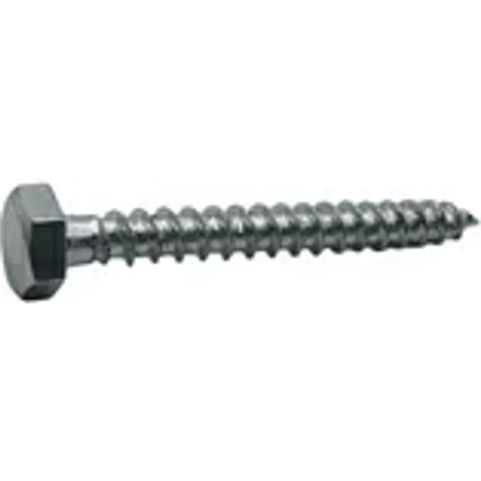 Sencys Houtdraadbout M6x50mm Per 10 Gegalvaniseerd