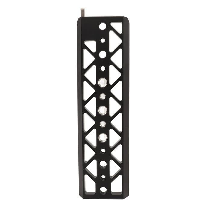 Zwaluwstaartplaat voor Arca 8 inch 14 38 Schroefdraadgaten Aluminium Snelkoppelings Zwaluwstaart Statief Basisplaat black