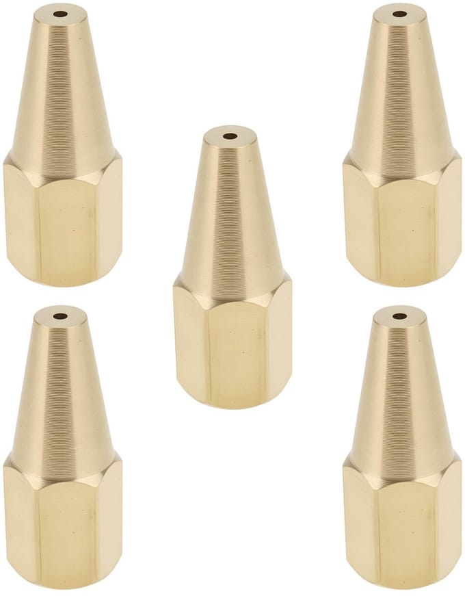 Dailygoods - Set van 5 Acetyleen Lassen Spuitpistool Nozzles