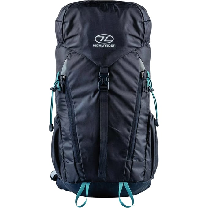 Highlander rugzak Ivar Navy Blue voor dames 25 liter - Blauw