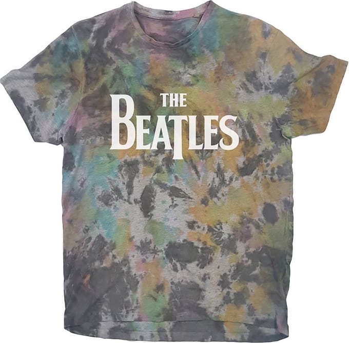 The Beatles - Drop T Logo Heren T-shirt - M - Multicolours