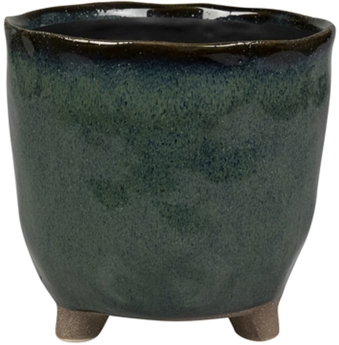 Ter Steege Bloempot Blauw D 19 cm H 18 cm Opening 17 cm