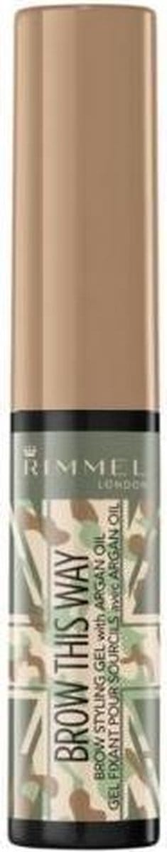 Rimmel Brow This Way Styling Gel Camo Collection - 001 Blonde