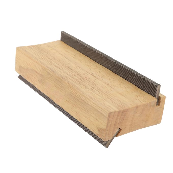 Fret Afschuiningsvijl 35 90 Graden voor Gitaar Eind Bas Afwerking Kroon Luthier Gereedschap 16 inch Radius beige