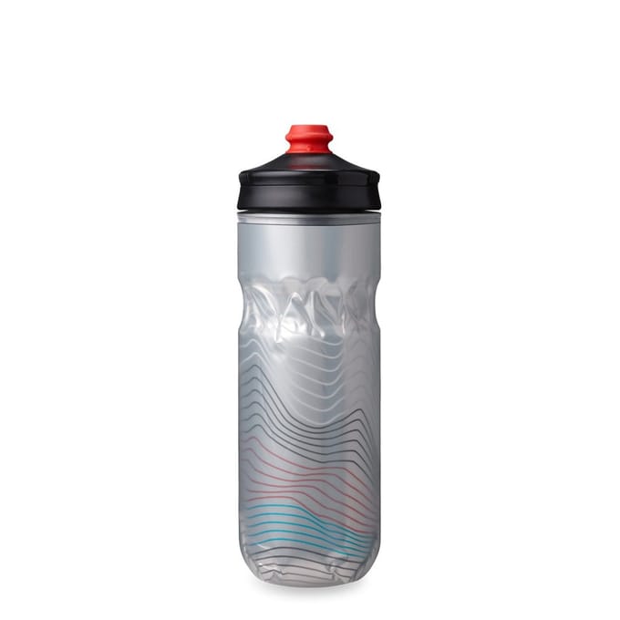 Hydrapak Polar Surge Ascent-600ml Thermosfles Zilver 600ml