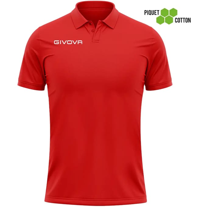 Katoenen piqué polo Givova Summer