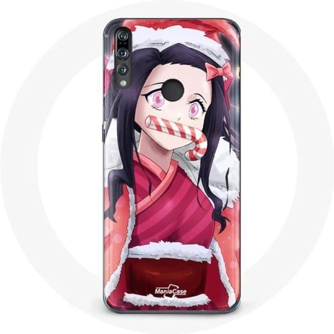 Coque pour Huawei P30 Lite Anime Demon Slayer Kamado Nezuko Le jour de Noël 2023