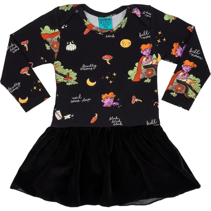 Body met lange mouwen en rok baby meisje Raspberry Republic
