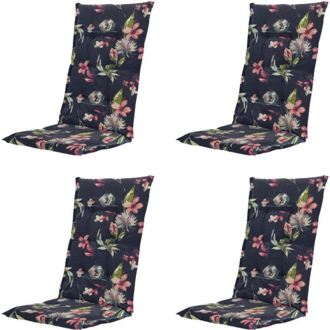 Madison kussen hoge rug cato - 123x50x5cm set van 4