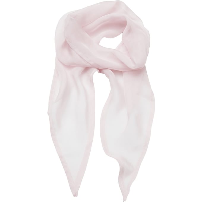 Premier Dames/vrouwenwerk Chiffon Formele Sjaal (Roze)