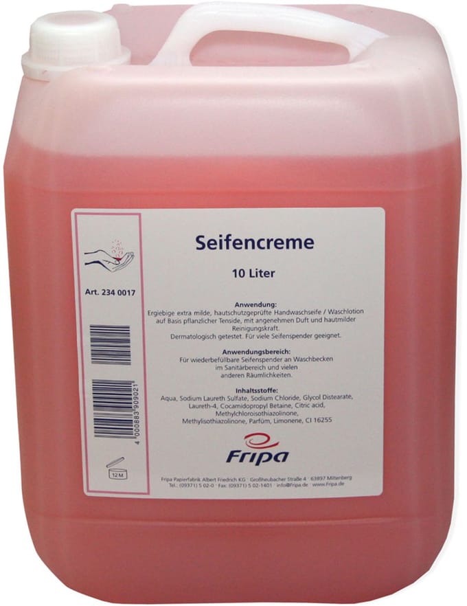 Fripa handzeep, rosé, fles van 1 liter