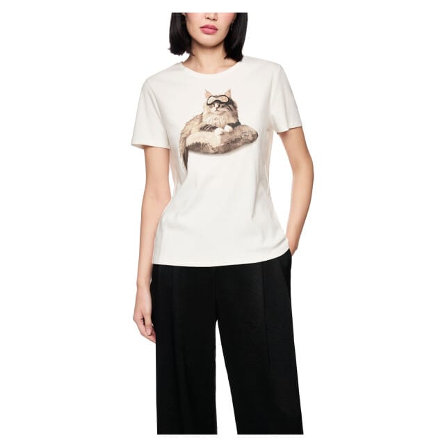 Marccain  T-shirts Wit Ac 48.32 J19