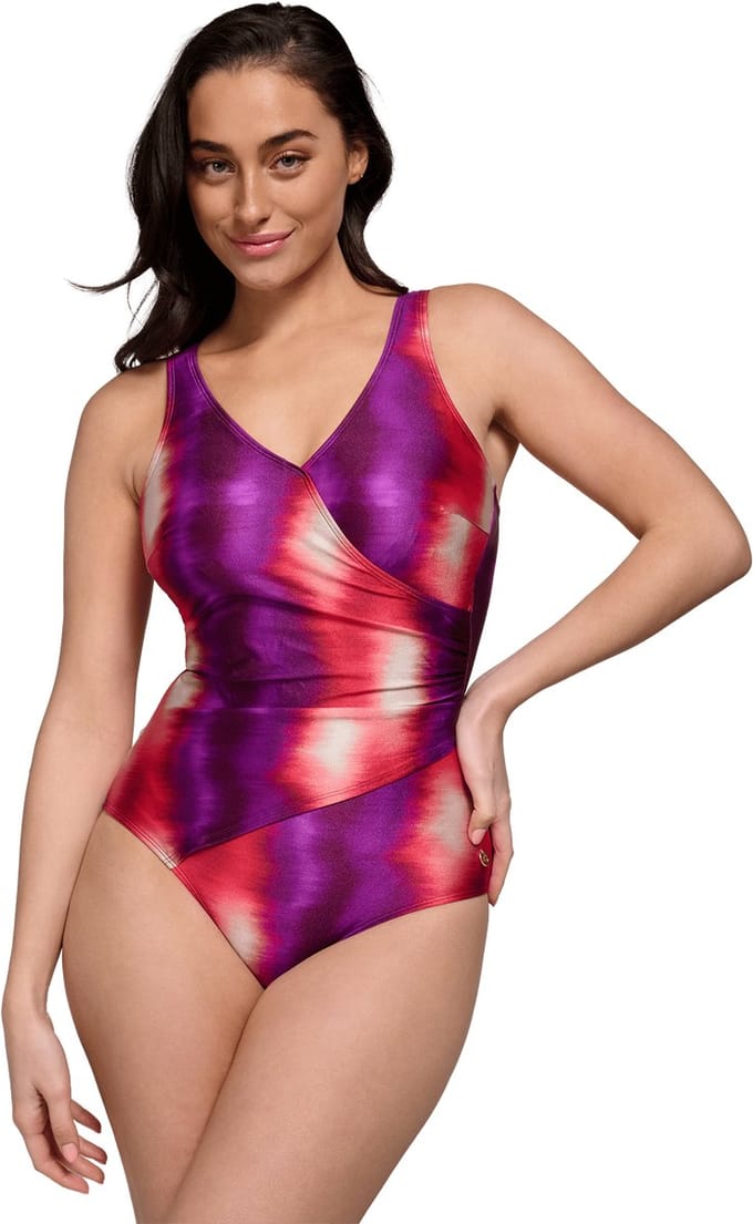 Ten Cate swimsuit v-neck padded soft ombre voor Dames | Maat 48