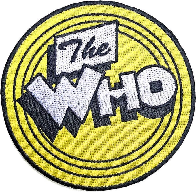 The Who - Yellow Circle Patch - Geel