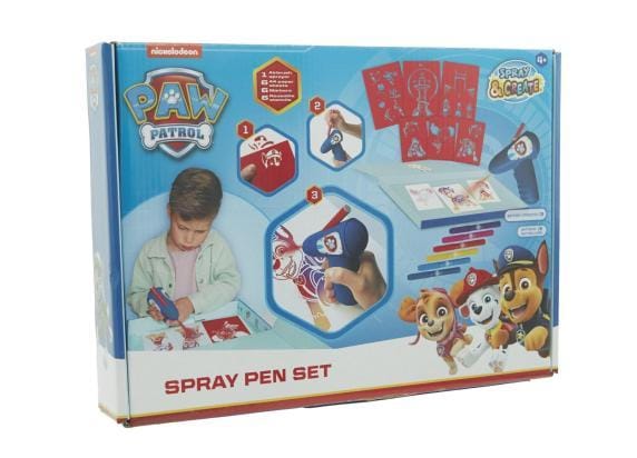 Paw Patrol Spray Pen Set Battery Operated Knutselen