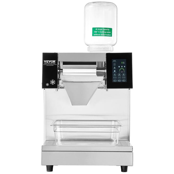 Commerciële Sneeuwijs Machine 573LBS/24H Roestvrij Staal voor IJs