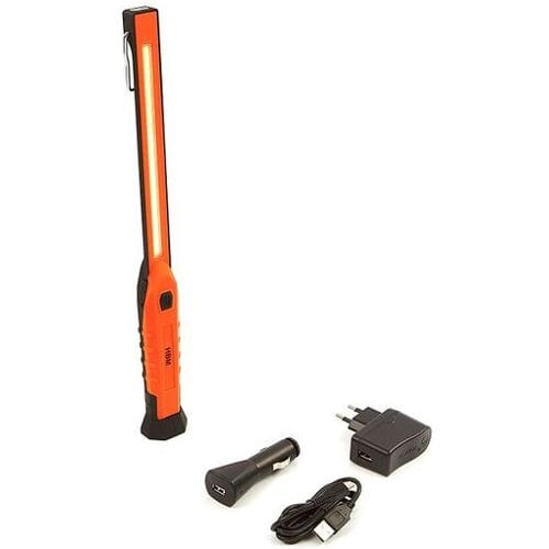 HBM LED oplaadbare zaklamp 300 lumen, extra smal