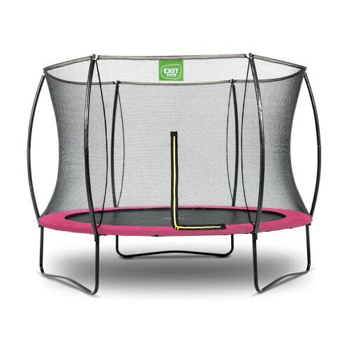 EXIT Silhouette Trampoline ø244cm - Op Poten - Rond - Trampoline Buiten - Voor Kinderen - Roze