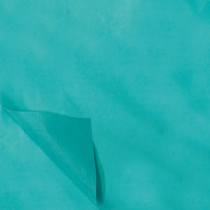 Premium zijdevloeipapier - 50x70cm - Blauw Turquoise - 100 vel