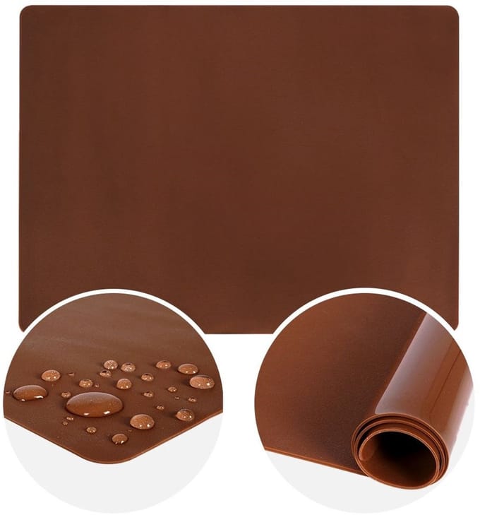 Orion SILLINIE - Siliconen Deegmat - 60x50 cm - Antislip - Vaatwasbestendig