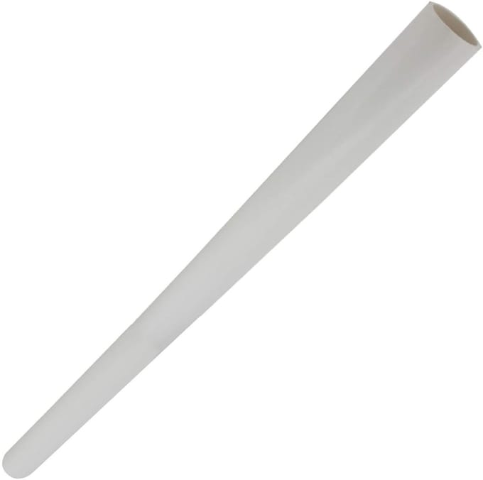 Allecto - Pvc tube - Buizen voor leidingen - 400 mm lengte - Wit