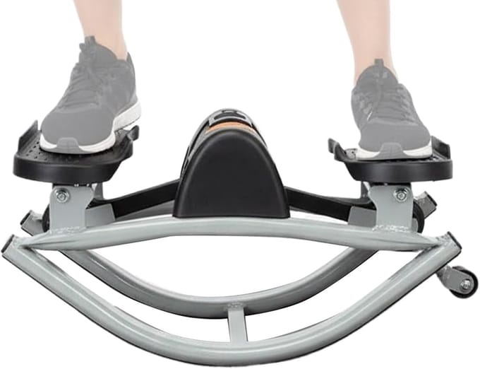 Workout Machine - Stepper Thuis - Benen Trainen - Geluidsloos Hydraulisch - 50 x 25 x 25cm - Zwart