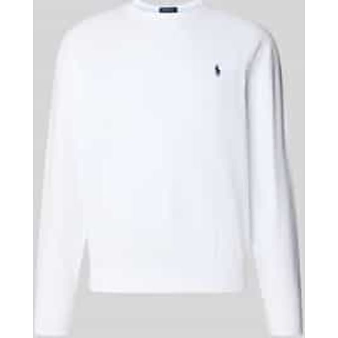 regular fit sweatshirt van katoenmix