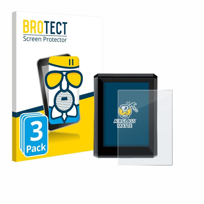 BROTECT - Screenprotector voor Shimano SC-EN610 - Folie Beschermfolie Beschermglas matte 3 Stuks