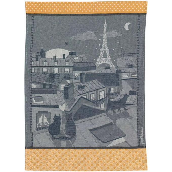 Theedoek Winkler Toits de Paris