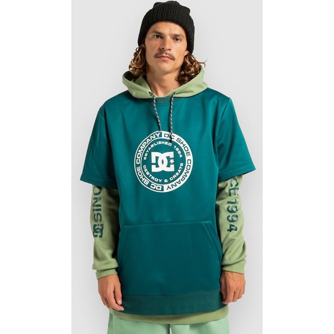 DC Dryden Shred Hoodie blauw