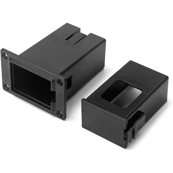 9V batterijhouder, vak voor akoestische gitaar/bas-pickup