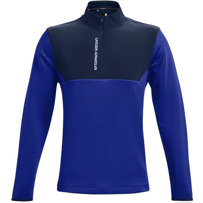Under Armour Storm Daytona Heren Blauw Golf Trui