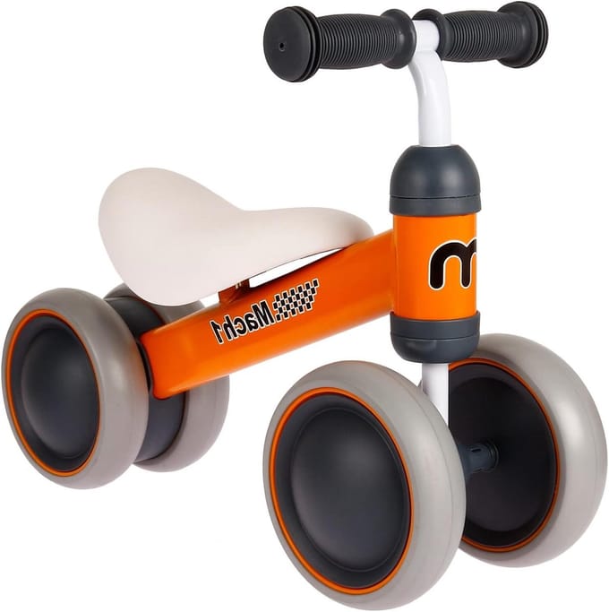 Mini loopfiets - Eerste fiets - Kinderen leren - Stille zachte wielen - 48 x 20 x 36 cm