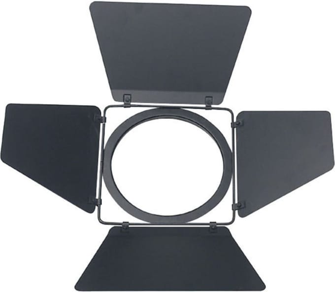 Showtec Barndoor voor Parcan 64 Zwart aluminium barndoor