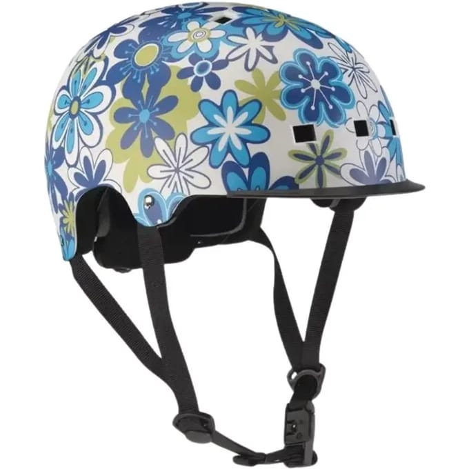 PLY - Pop Plus - Skatehelm - Blauw - Blossom - 55-58cm (M)